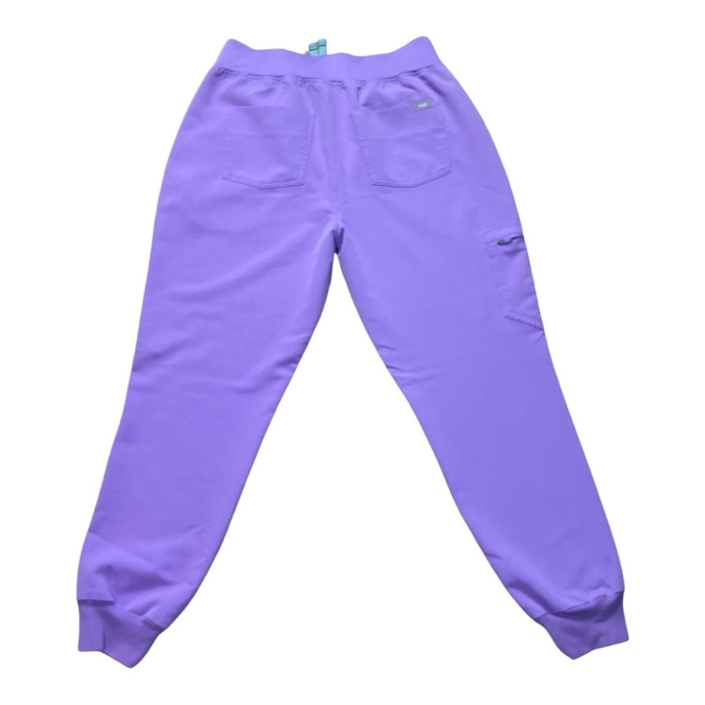 Figs Women’s Lilac Zamora High Waisted Jogger Pants Medium Petite Scrub Nurse